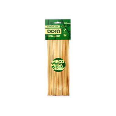 Бамбуковые шпажки Dora 30 см, 100 шт. 2018-001