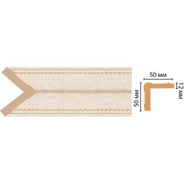 Угол Decomaster ДМ 50x50x2400 мм 142-18D