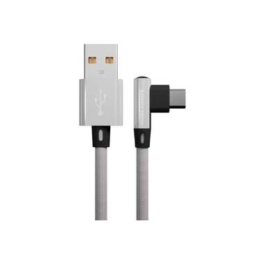 Дата-кабель More Choice USB 2.1A для micro USB нейлон 1м K27m White