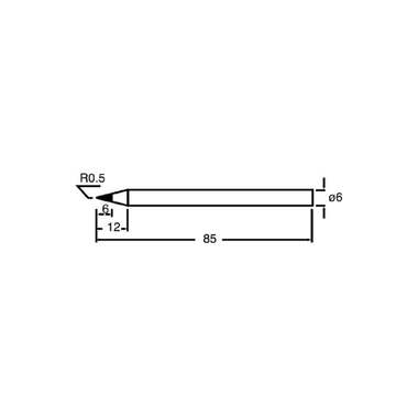 Жало паяльное SI-S120T-6B набор 5 шт Pro'sKit С00039805