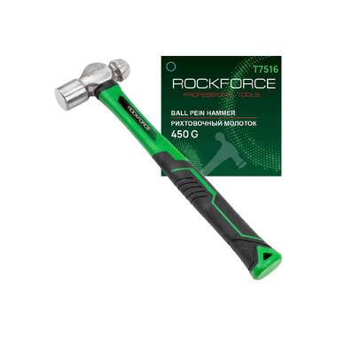 Молоток рихтовочный 450гр Rockforce RF-T7516