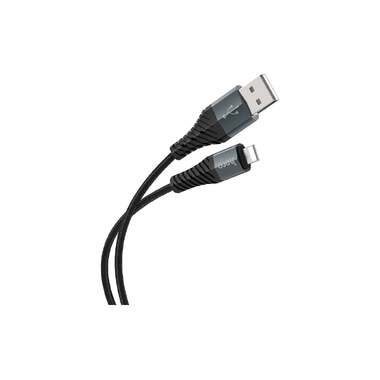 Кабель Hoco Usb x38 cool lightning 8-pin, 2.4а, 1м, нейлон (черный) 0L-00043728