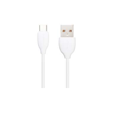 Usb кабель Borofone bx19 benefit type-c, 3a, 1м, pvc, белый 0L-00043149