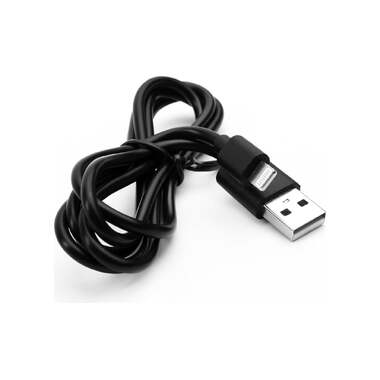 Кабель Ergolux Промо USB - Lightning 2А 1м Black ELX-CDC03P-C02 15092