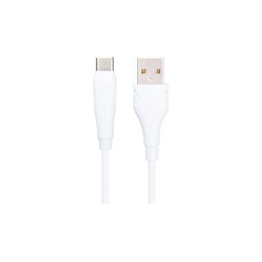 Usb кабель Borofone bx18 optimal type-c, 2м, pvc, белый 0L-00043155