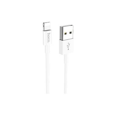 Кабель Hoco Usb x64 lightweight lightning 8-pin, 2.4а, 1м, pvc, 40шт. в боксе (белый) 0L-00057039