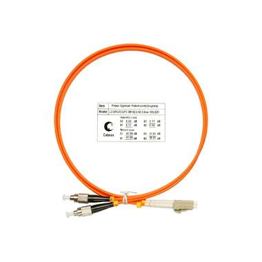 Оптический шнур Cabeus duplex lc-fc 62,5/125 mm 1,5м lszh FOP-62-LC-FC-1,5m