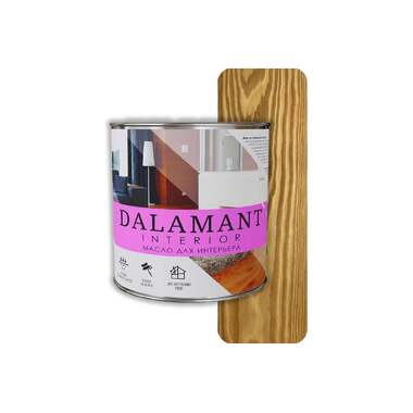 Масло для интерьера Dalamant interior тик, 2 л ДЛ-00001118