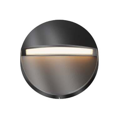 Подсветка для лестниц MAYTONI outdoor mane led 3w алюминий и пластик черный O046SL-L3B3K