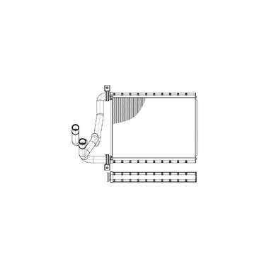 Радиатор отопителя для автомобилей Corolla LUZAR LRh 1912