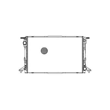 Радиатор охлаждения для автомобилей Audi Q7 /A6 /A7 /A8 /Touareg 3.0T/3.0TDi LUZAR LRc 1860