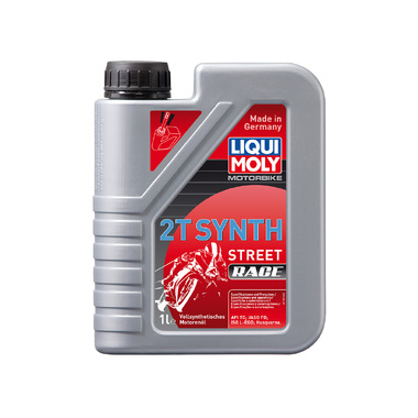 Синтетическое моторное масло для 2-тактных мотоциклов 1л LIQUI MOLY Motorbike 2T Synth Street Race 3980