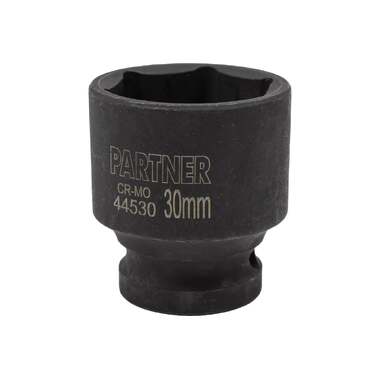 Головка ударная 6-гранная 30 мм, 1/2"DR Partner PA-44530(13054)