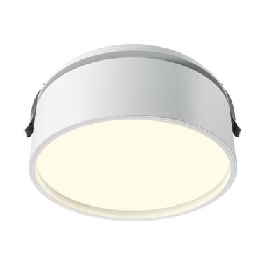 Встраиваемый светильник MAYTONI Onda LED 18W Алюминий Белый DL024-18W3K-W