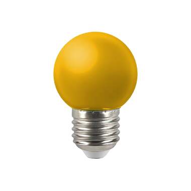 Лампа светодиодная General Lighting Systems GLDEN-G45PB-5-230-E27 YELLOW 661496