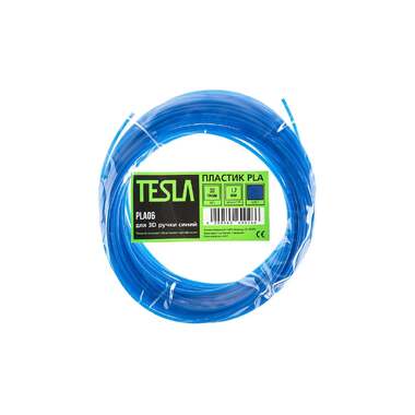 Пластик для 3D ручки TESLA PLA PLA06 синий, 10 м 371524