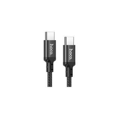 Usb-c кабель Hoco x14 times speed type-c, 3а, 60w, 1м, нейлон (черный) 0L-00053233