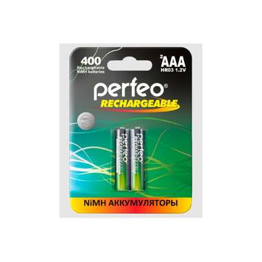 Аккумулятор Perfeo AAA 400mAh/2BL 30014791