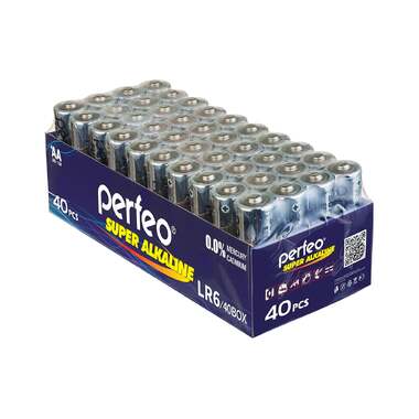 Батарейки Perfeo LR6/40BOX Super Alkaline 30014700