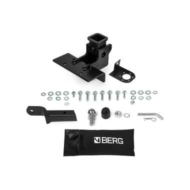 Фаркоп BERG для Toyota LC Prado 120, 150 2002-н.в. (кр. Black Onyx), шар E, 2200/120 кг, F.5714.003