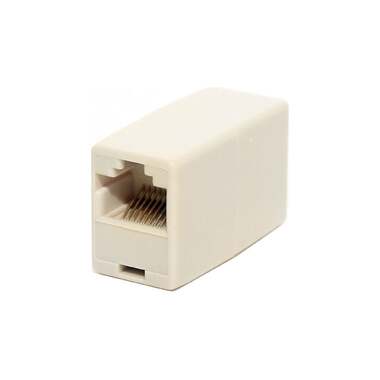 Кабельный соединитель Ripo rj45-rj45 (8p8c), cat.5e (класс d), 100мгц, неэкранированный, бежевый 003-500049-1