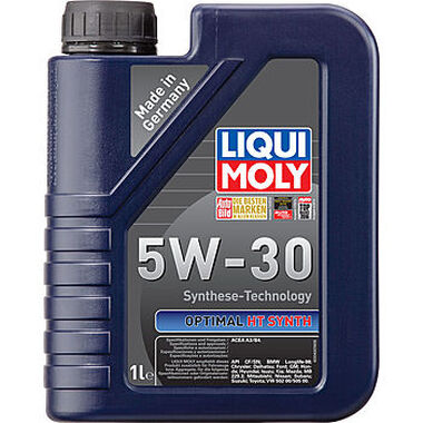 НС-синтетическое моторное масло LIQUI MOLY Optimal HT Synth 5W-30 A3/B4 1л 39000