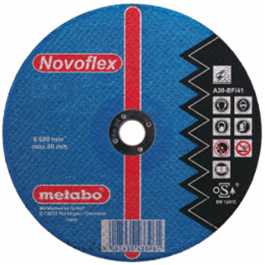 Диск отрезной SP-Novoflex 150x2, 5x22, 23 мм по стали Metabo 617132000