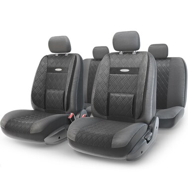 Авточехлы AUTOPROFI COMFORT COM-1105GP BK/BK M