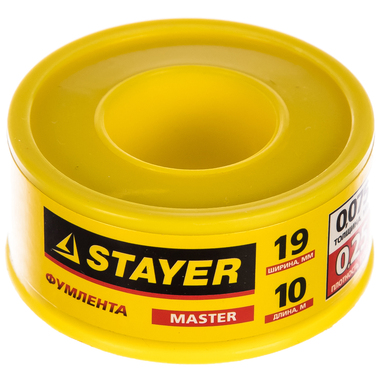 Фумлента "MASTER" (0.075 ммх19 ммх10 м) Stayer 12360-19-025