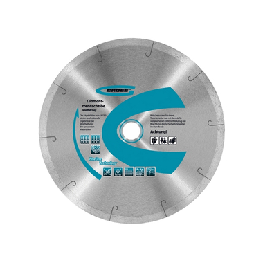 Диск алмазный отрезной (180х22.2 мм) GROSS 73041