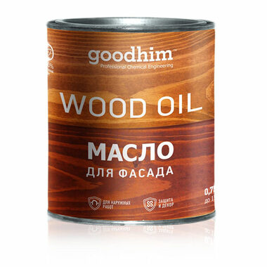 Масло для фасада Goodhim дуб, 2,2 л 75087