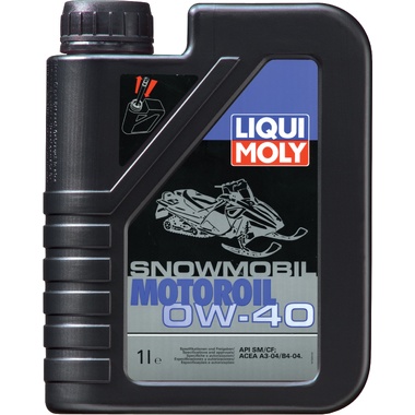 Синтетическое моторное масло для снегоходов 1л 0W-40 LIQUI MOLY Snowmobil Motoroil 7520