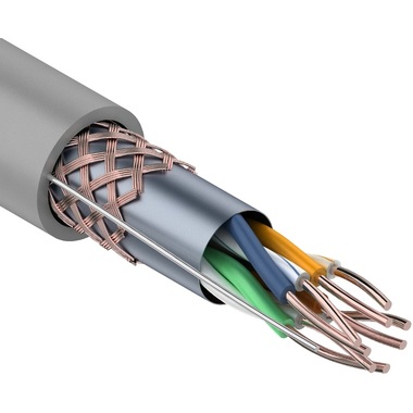 Кабель SFTP 4PR 24AWG CAT5e 305м REXANT 01-0342