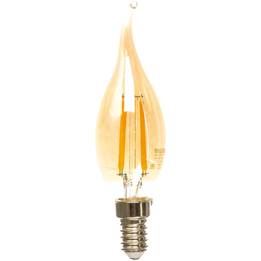 Лампа LED Candle tailed Golden E14 5W 2700K Gauss Filament 104801005