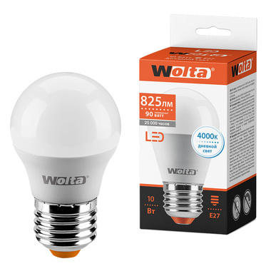 Лампа WOLTA LED 25S45GL10E27