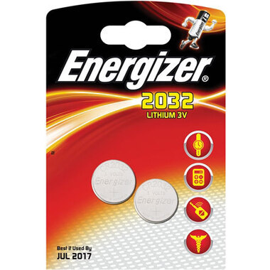 Дисковая литиевая батарейка CR2032 3В бл/2 ENERGIZER 7638900248357