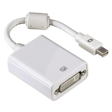 Адаптер Display Port HAMA miniDisplayPort (m) -  DVI-D (f),  ферритовый фильтр ,  0.1м 00053248