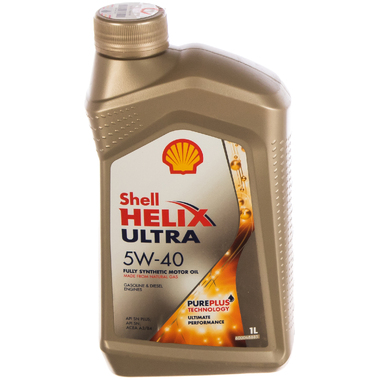 Моторное масло синтетическое Shell Helix Ultra 5w40, 1л 550055904 (550051592, 550046367, 550040754)