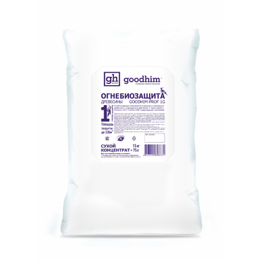 Огнебиозащита Goodhim 1G DRY 1 группы,сухой концентрат 15 кг /мешок/ 98731