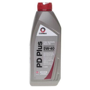 Моторное масло Comma PD PLUS 5W-40 Синтетическое 1 л  DPD1L