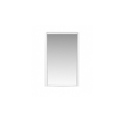 Шкафчик зеркальный Hilton (Хилтон), снежно-белый, BEROSSI (Изделие из пластмассы. Размер 350 х 146 х 550 мм) (АС25801000)