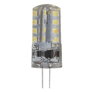 Светодиодная лампа ЭРА LED JC-3W-12V-827-G4, капсула, теплый Б0033193 ERA