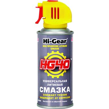 Универсальная литиевая смазка, аэрозоль Hi-Gear HG5504