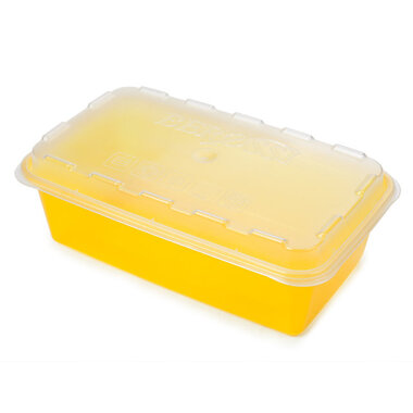 Контейнер для заморозки Zip, лимон , BEROSSI (Изделие из пластмассы. Литраж 1 л. Размер 200 х 120 х 67 мм) (ИК16255000)