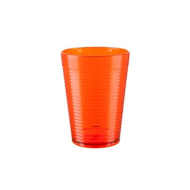Стакан Fresh, апельсин, BEROSSI (Изделие из пластмассы. Литраж 0.25 литра.  Размер 100 х 54 мм) (ИК20950000)