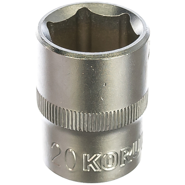 Головка торцевая 6-гранная (20 мм; 1/2DR) KORUDA KR-4SK20
