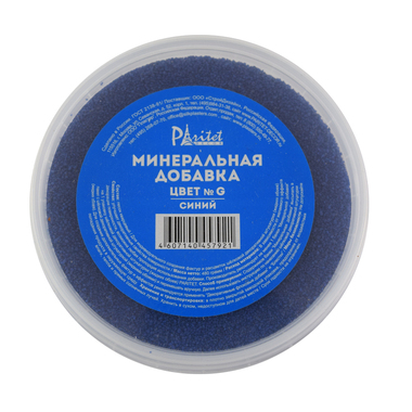 Минеральная добавка №G (синий) 480 г PARITET PDLW-MG