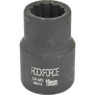 Головка ударная 12-граней (19 мм; 3/4") ROCKFORCE RF-46819