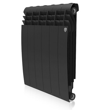 Радиатор Royal Thermo BILINER 500/NoirSable - 4 секции, черный