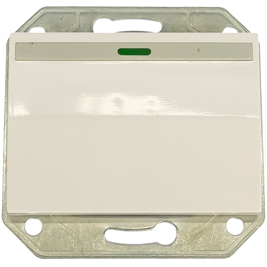 Одноклавишный выключатель с индикатором СВЕТОЗАР ЭФФЕКТ, SV-54431-W